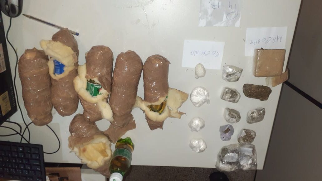 Equipes de plantão do Copemcan frustram tentativa de arremesso de drogas para a unidade prisional