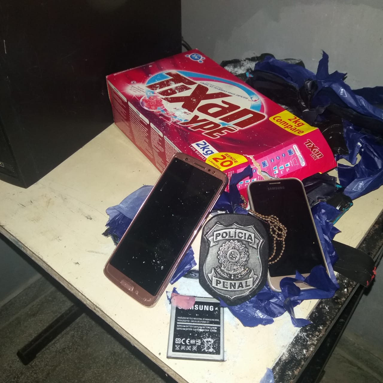 Motorista de aplicativo é preso no PREMABAS ao tentar entregar material para interno