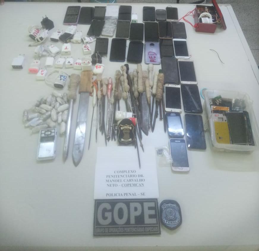 Grupo de internos que traficava drogas no Copemcan e planejava fuga é desarticulado