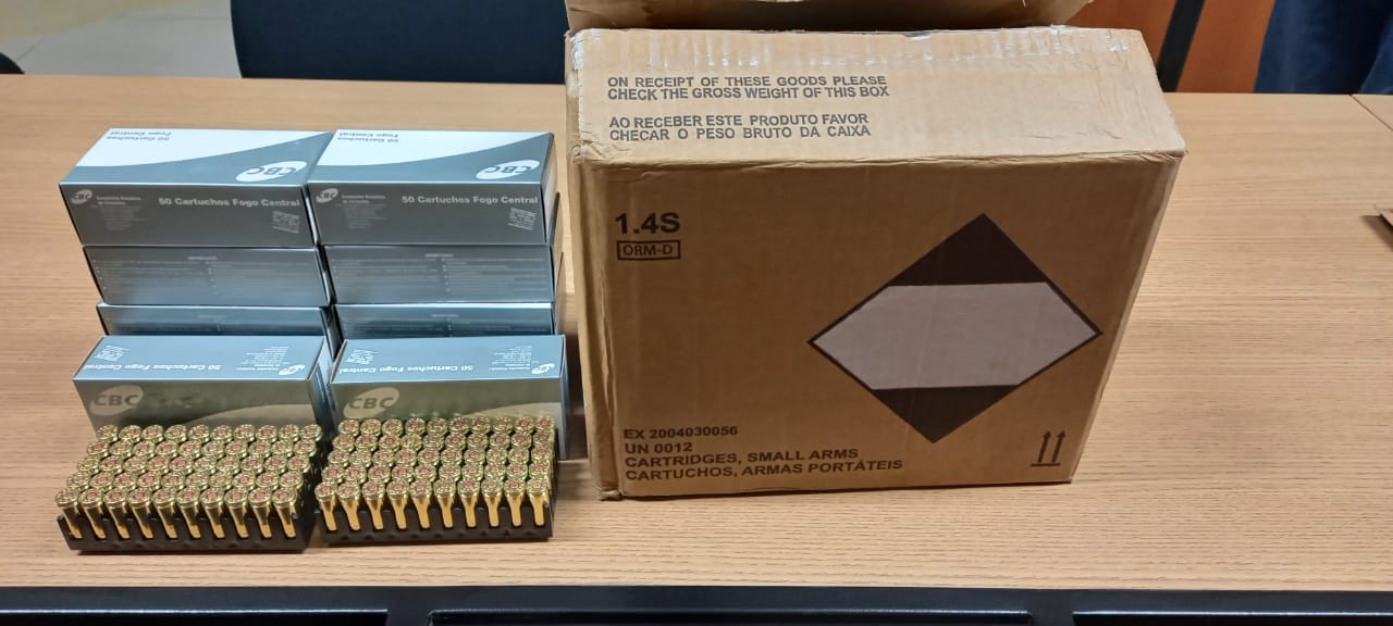 Sejuc recebe 30 mil novas munições para operação no sistema prisional de SE