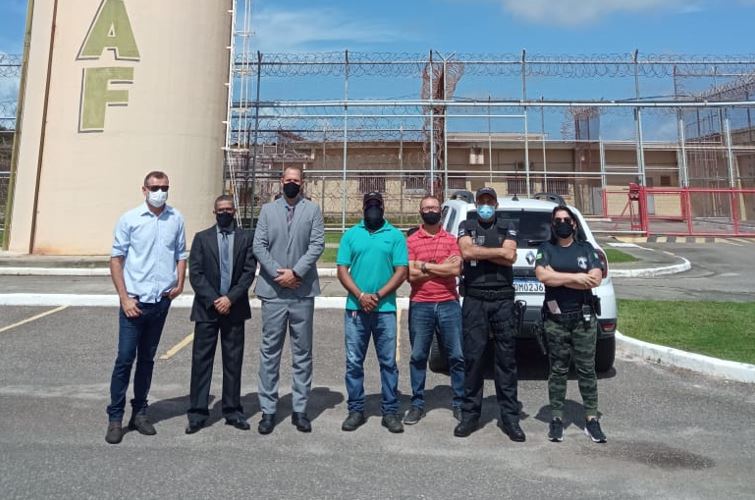 Depen realiza visita técnica para entrega de equipamentos doados pela instituição federal