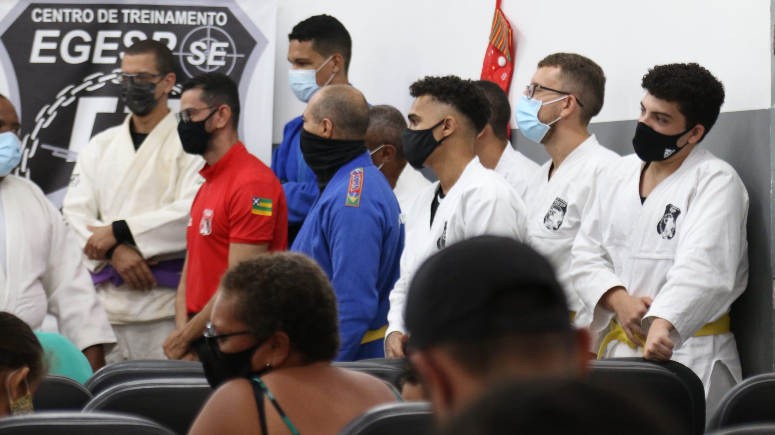 Projeto Judô em Ação: Exame de faixas e confraternização encerram atividades de 2021 na Egesp