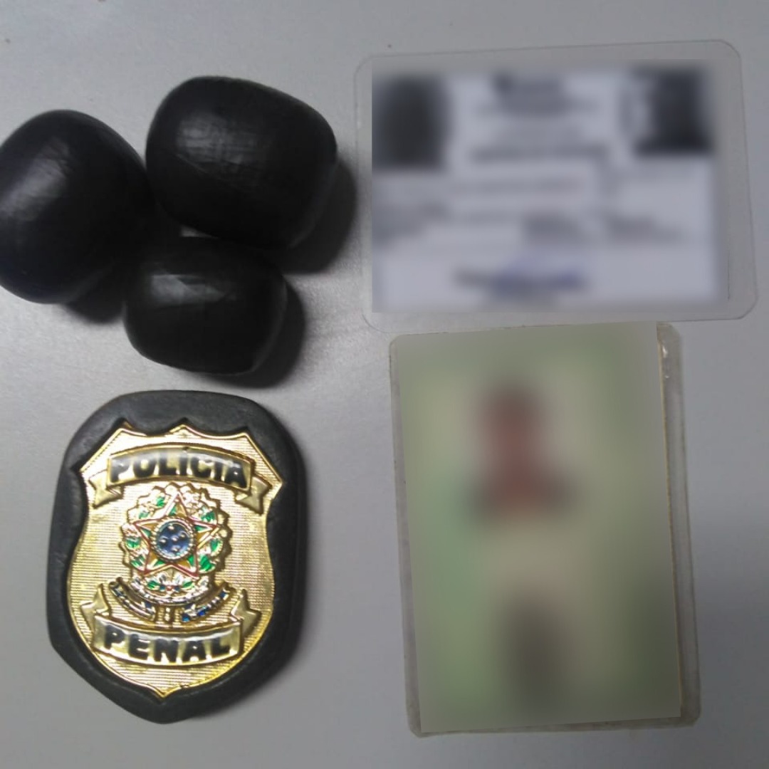 Polícia Penal prende mãe de interno tentando adentrar o Copemcan com substância ilícita