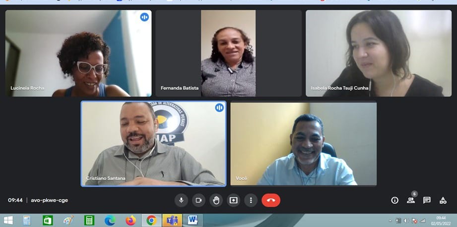 Central Integrada de Alternativas Penais participa de reunião com membro do Conselho Nacional de Justiça