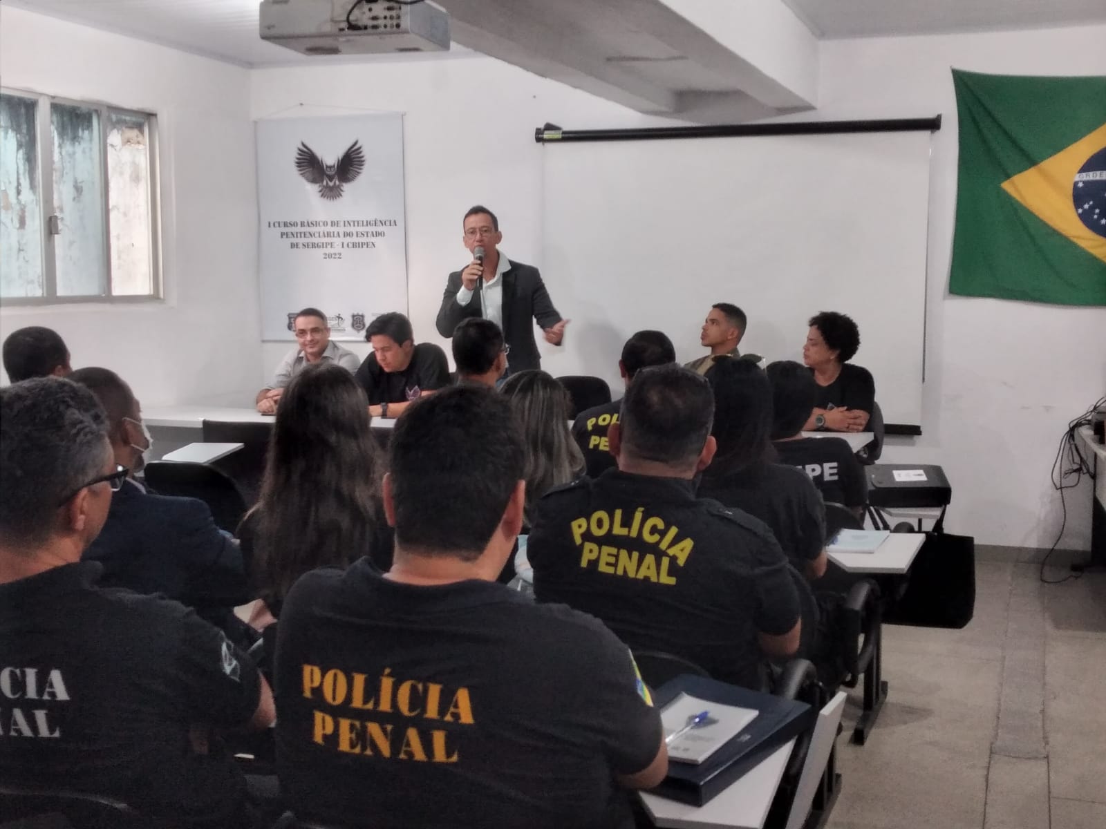 Abertura do I Curso Básico de Inteligência Penitenciária do Estado de Sergipe – I CBIPEN ocorre nesta quarta-feira (11)