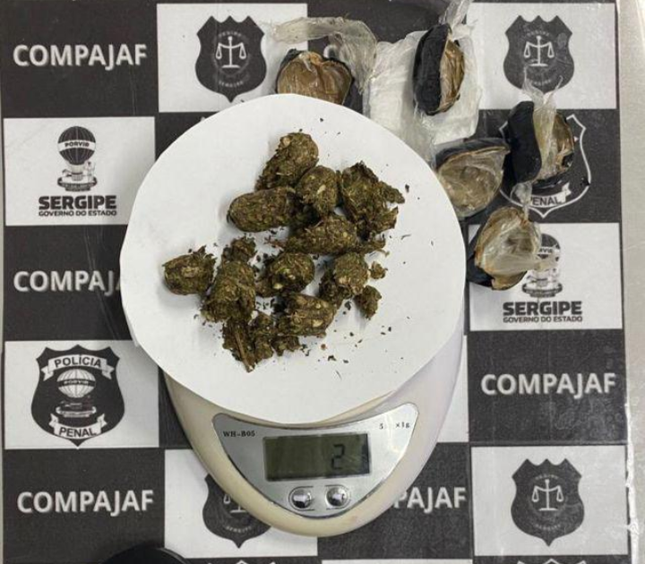 Polícia Penal registra duas ocorrências de tentativa de entrada com material proibido no Compajaf