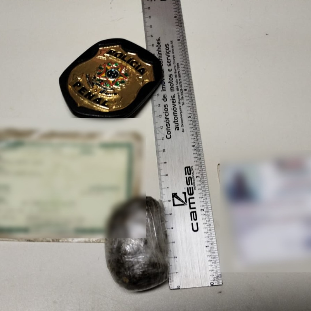 Mãe de detento é presa tentando entrar com droga no Copemcan