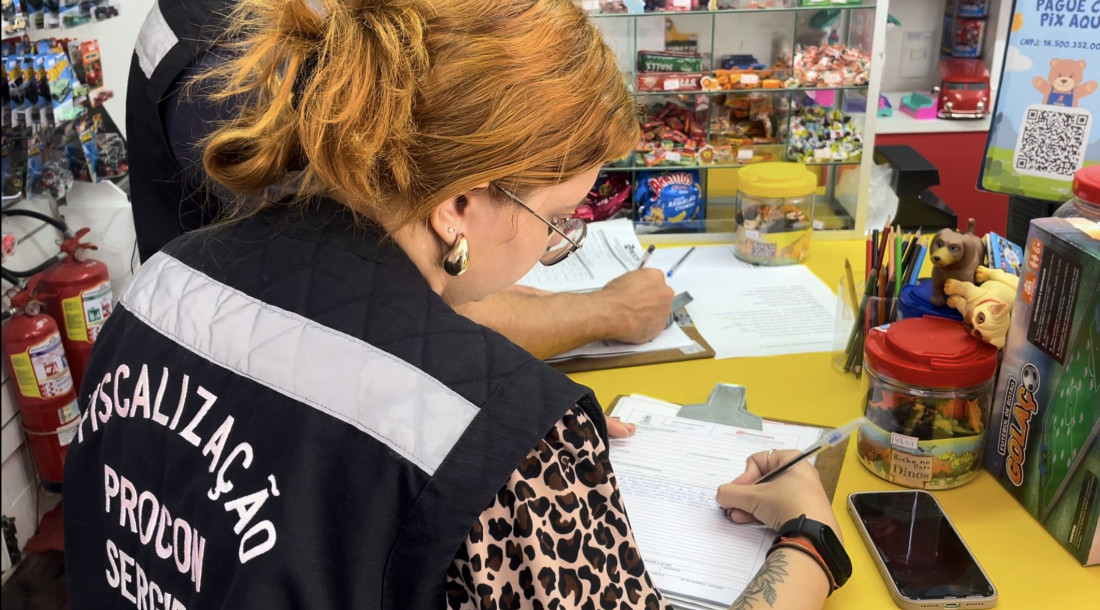 Procon/SE fiscaliza lojas de brinquedos pelo estado em preparação para Dia das Crianças