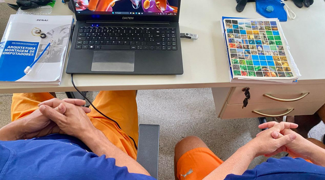 Internos do Presídio de Areia Branca concluem curso profissionalizante de Manutenção em Equipamentos de Informática
