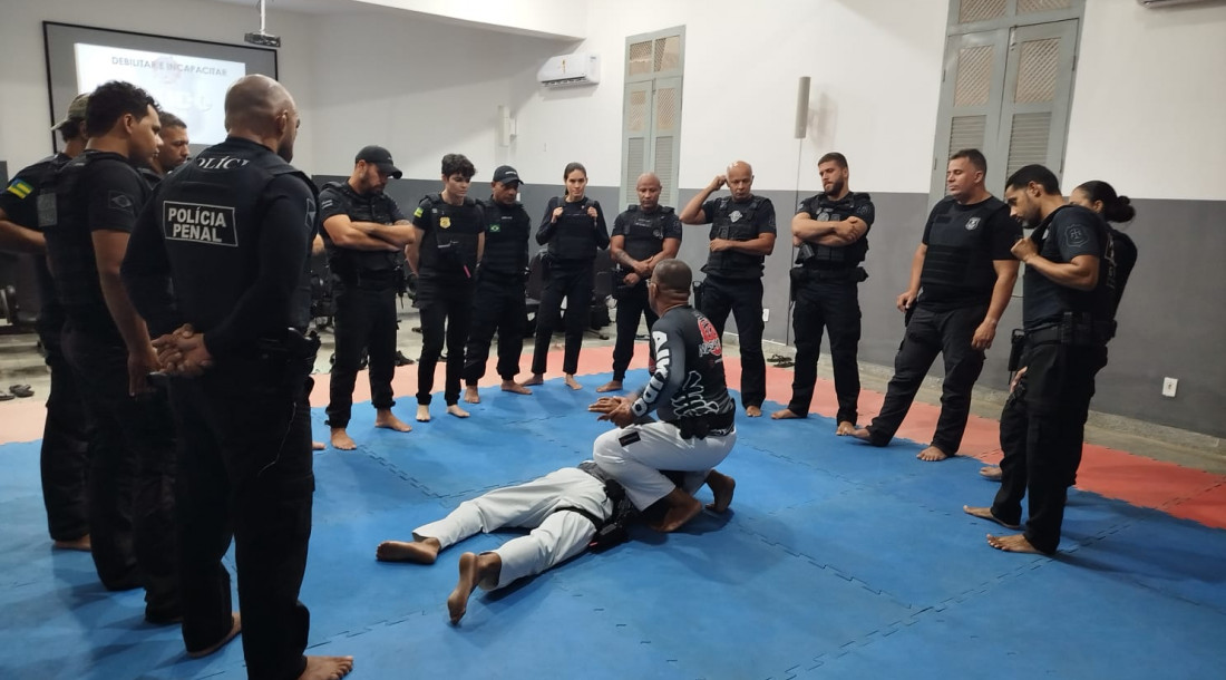Sejuc promove II Seminário de Aikido Policial para policiais penais