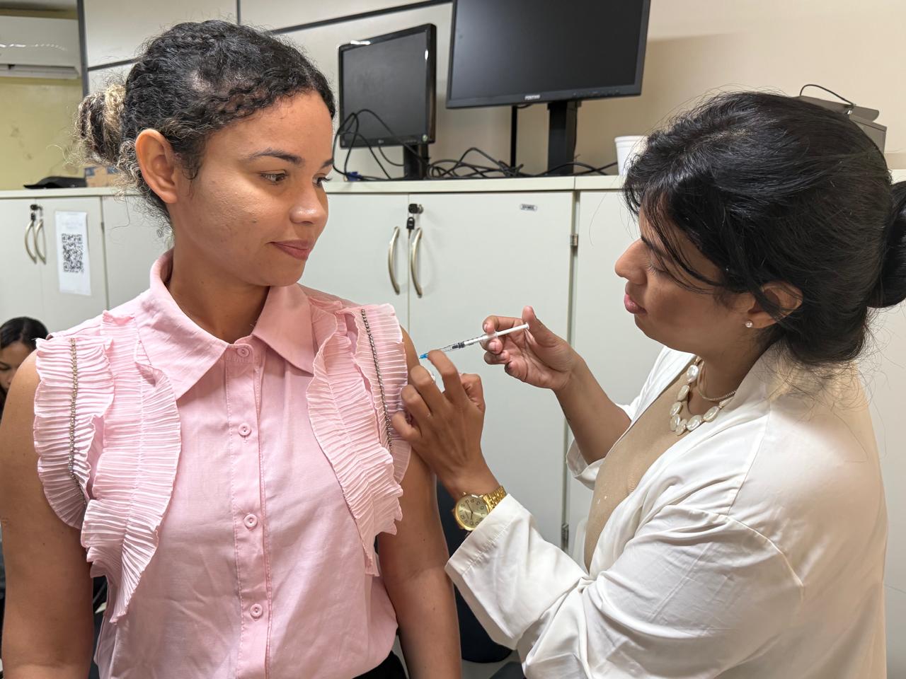 Secretaria de Estado da Justiça inicia campanha de vacinação contra a gripe para servidores