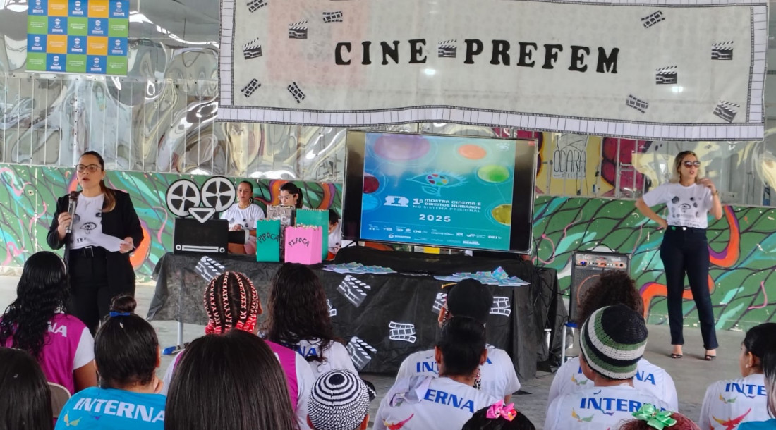 Presídio Feminino recebe 1ª Mostra de Cinema no sistema prisional