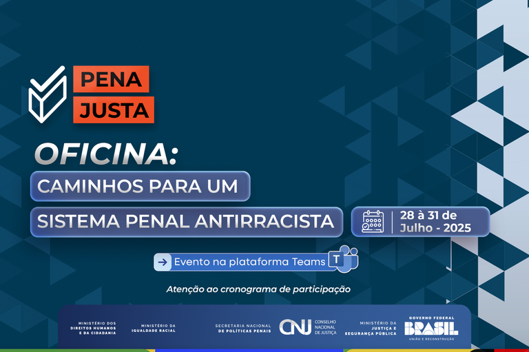 SENAPPEN realiza oficina nacional para construção de um sistema penal antirracista