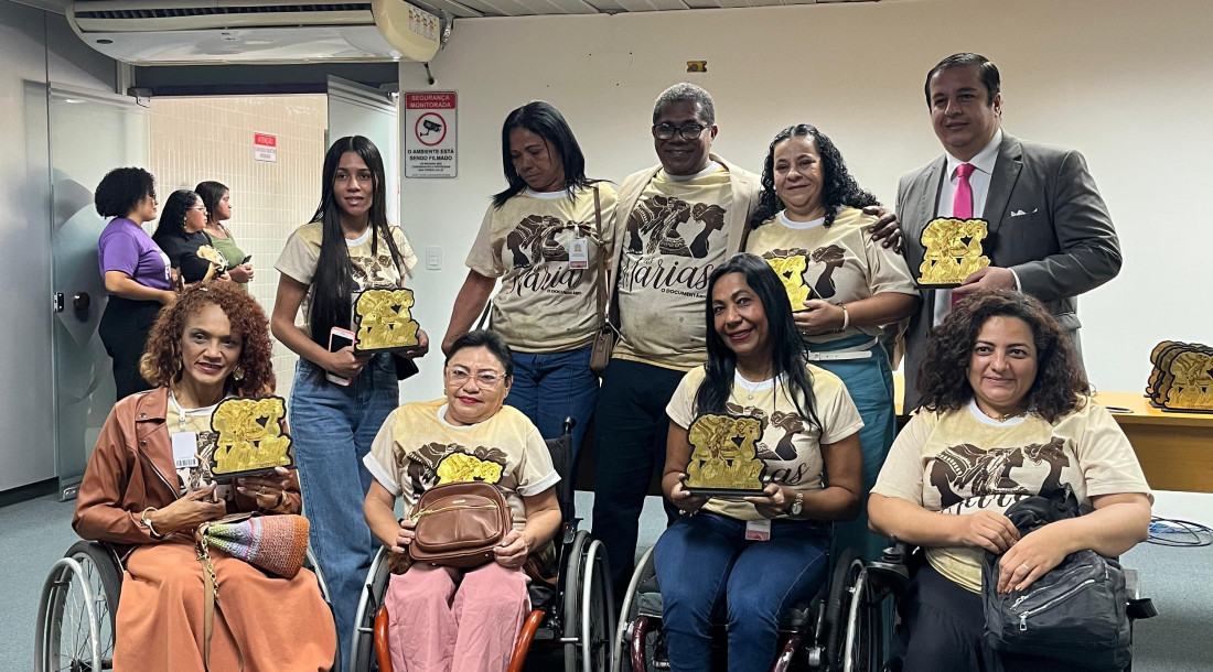 Secretaria de Estado da Justiça é homenageada na 30ª Semana da Justiça pela Paz em Casa