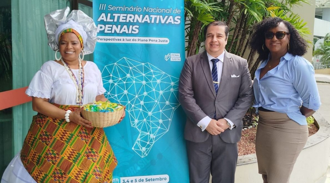 Secretaria de Estado da Justiça participa do III Seminário Nacional de Alternativas Penais em Salvador