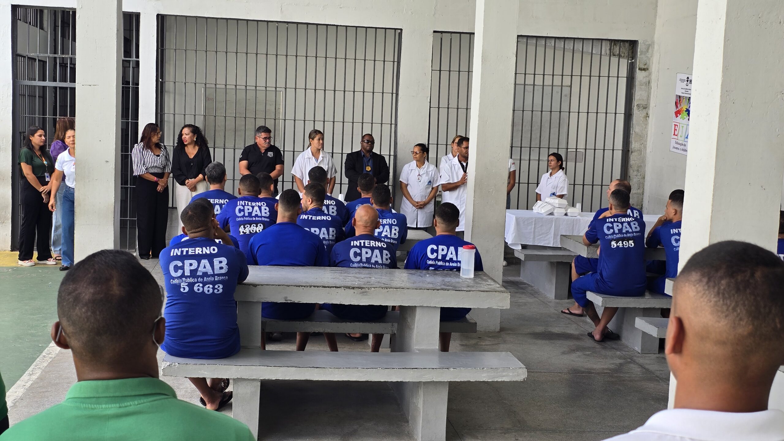 Sejuc garante educação e profissionalização dentro do sistema prisional